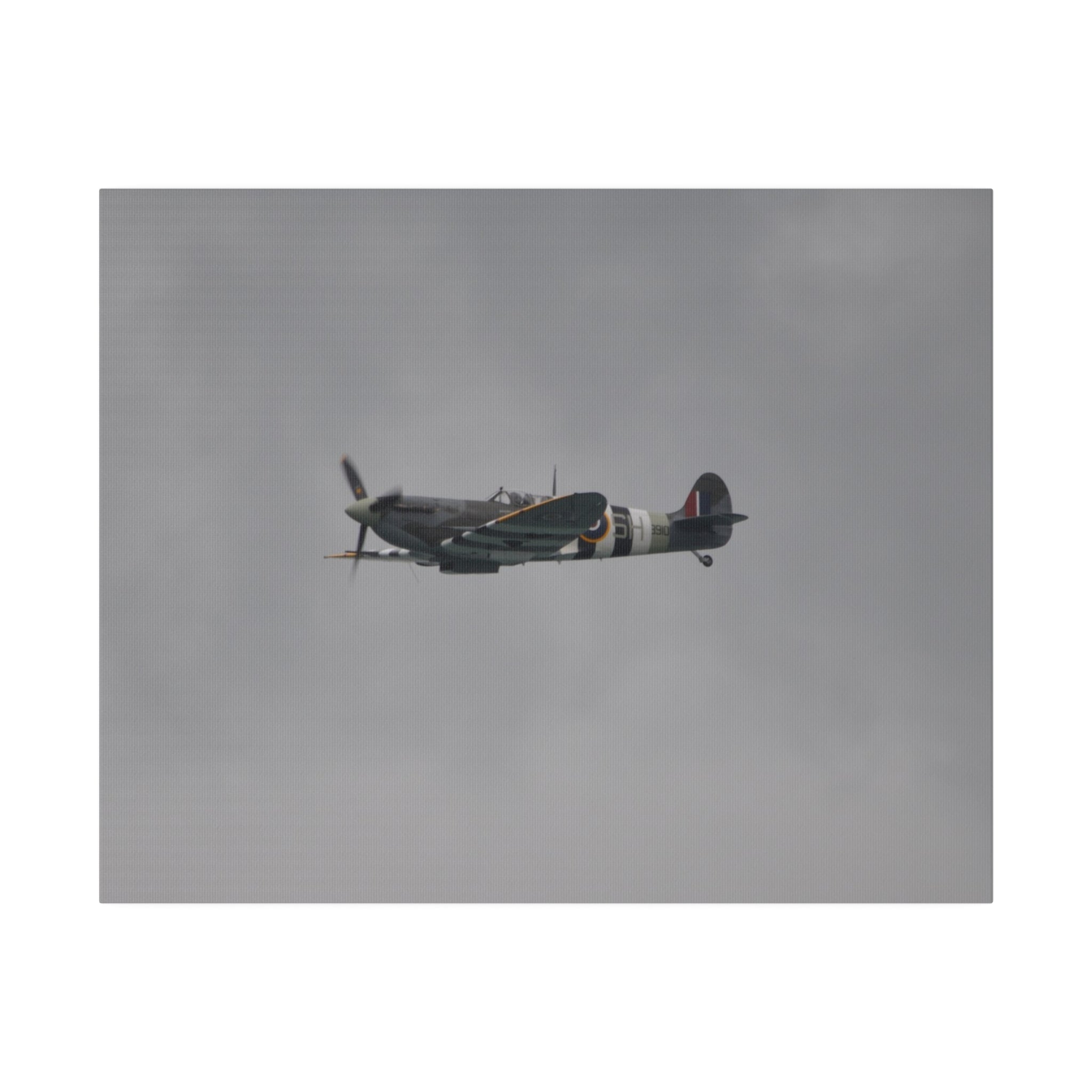 Memorial Flight Spitfire Canvas Print - The Trio Synergize Group