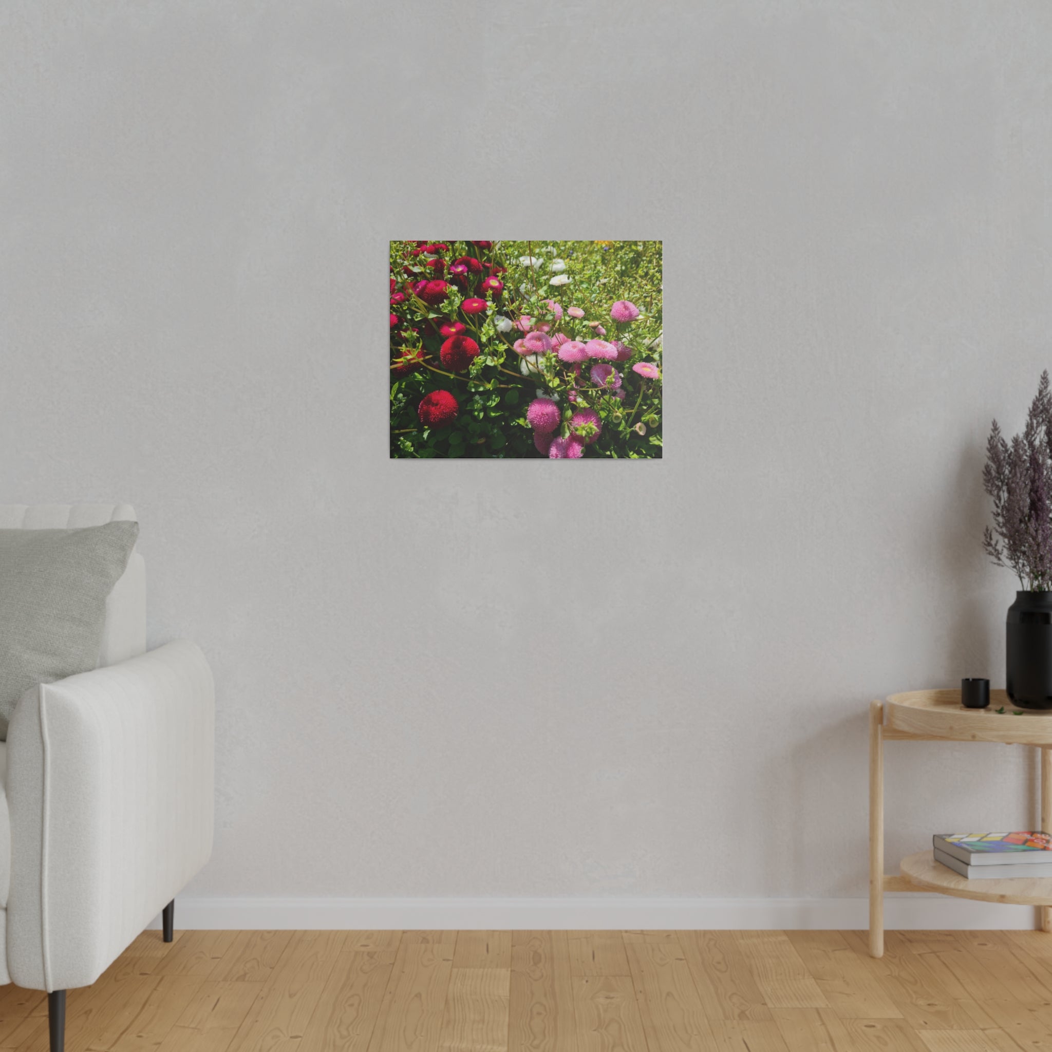 Mixed Colour Walldales Flower Canvas - The Trio Synergize Group