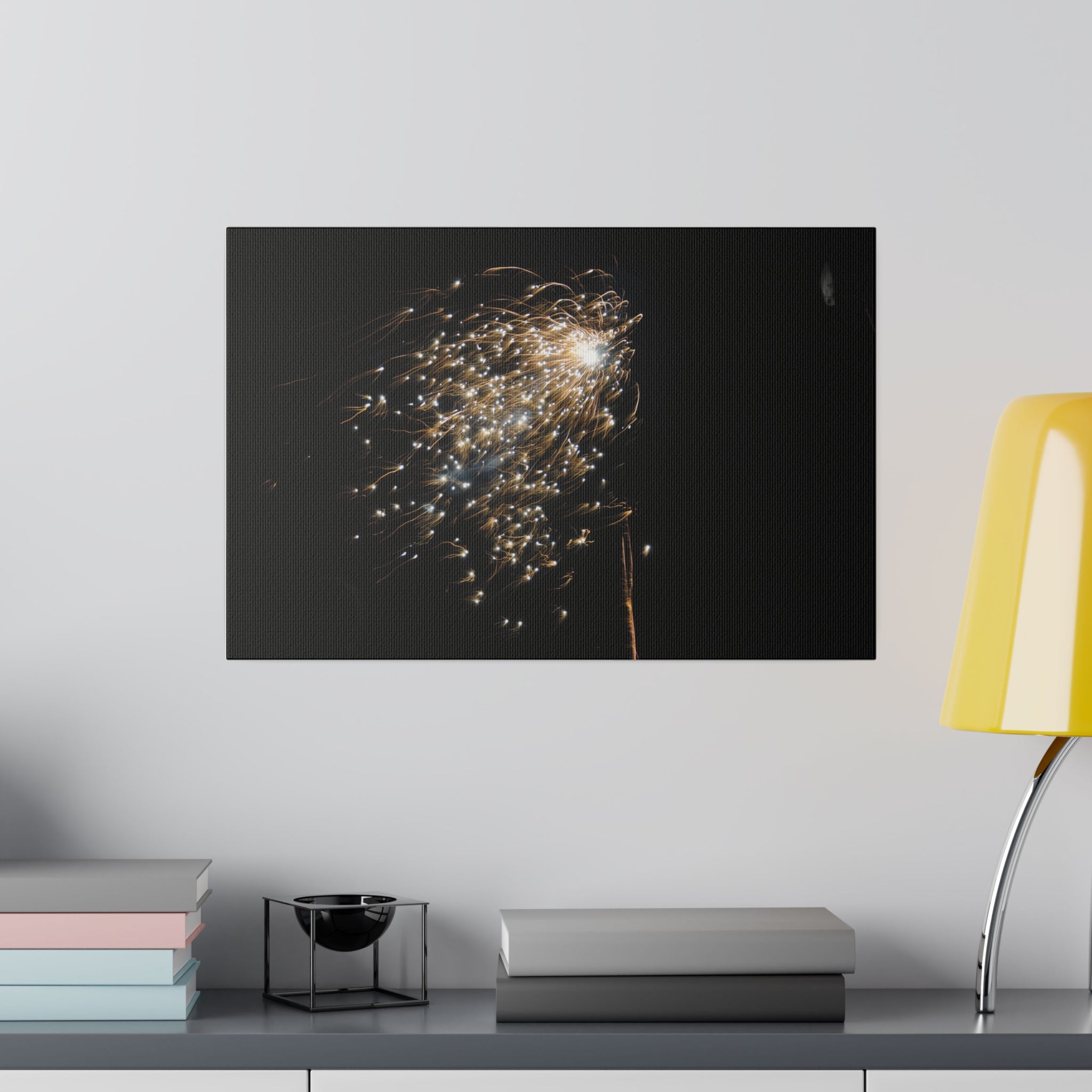 Orange Firework - Canvas Print - The Trio Synergize Group