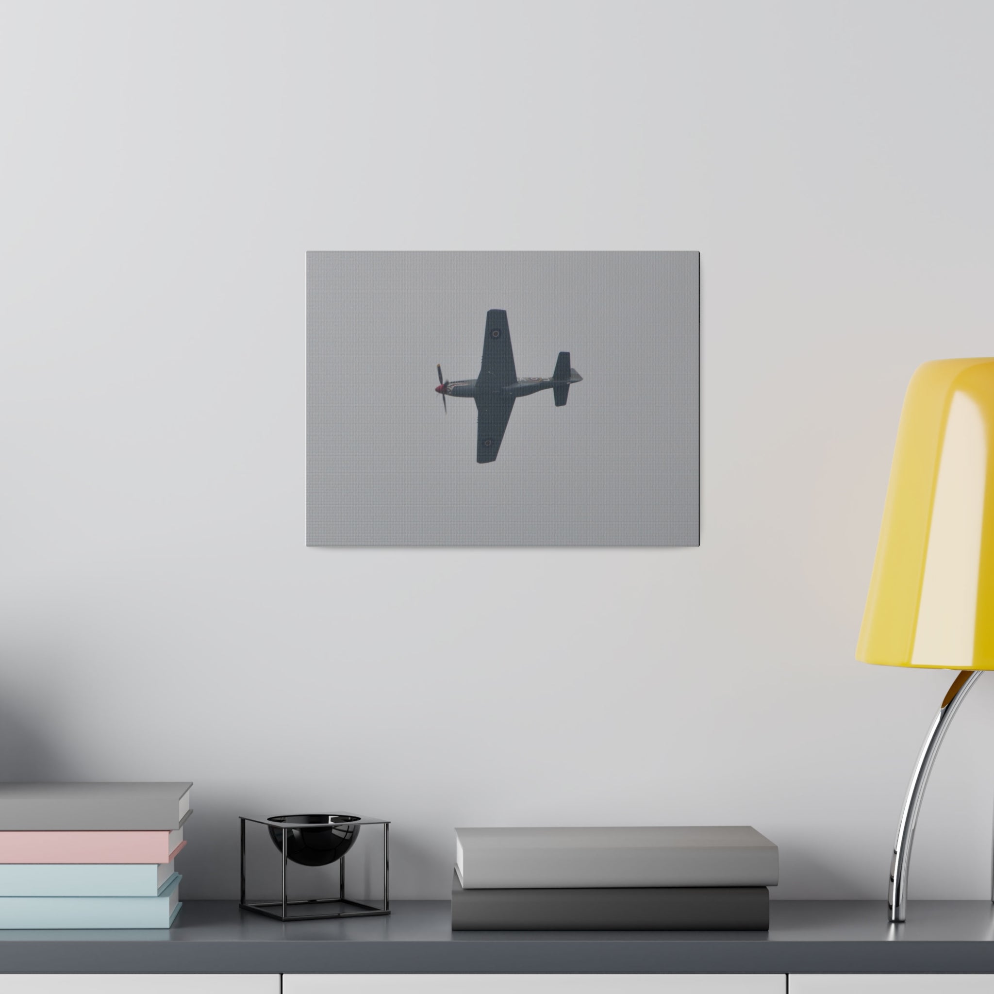 P-51D Mustang Flying & Undercarriage Close Up Canvas Print - The Trio Synergize Group