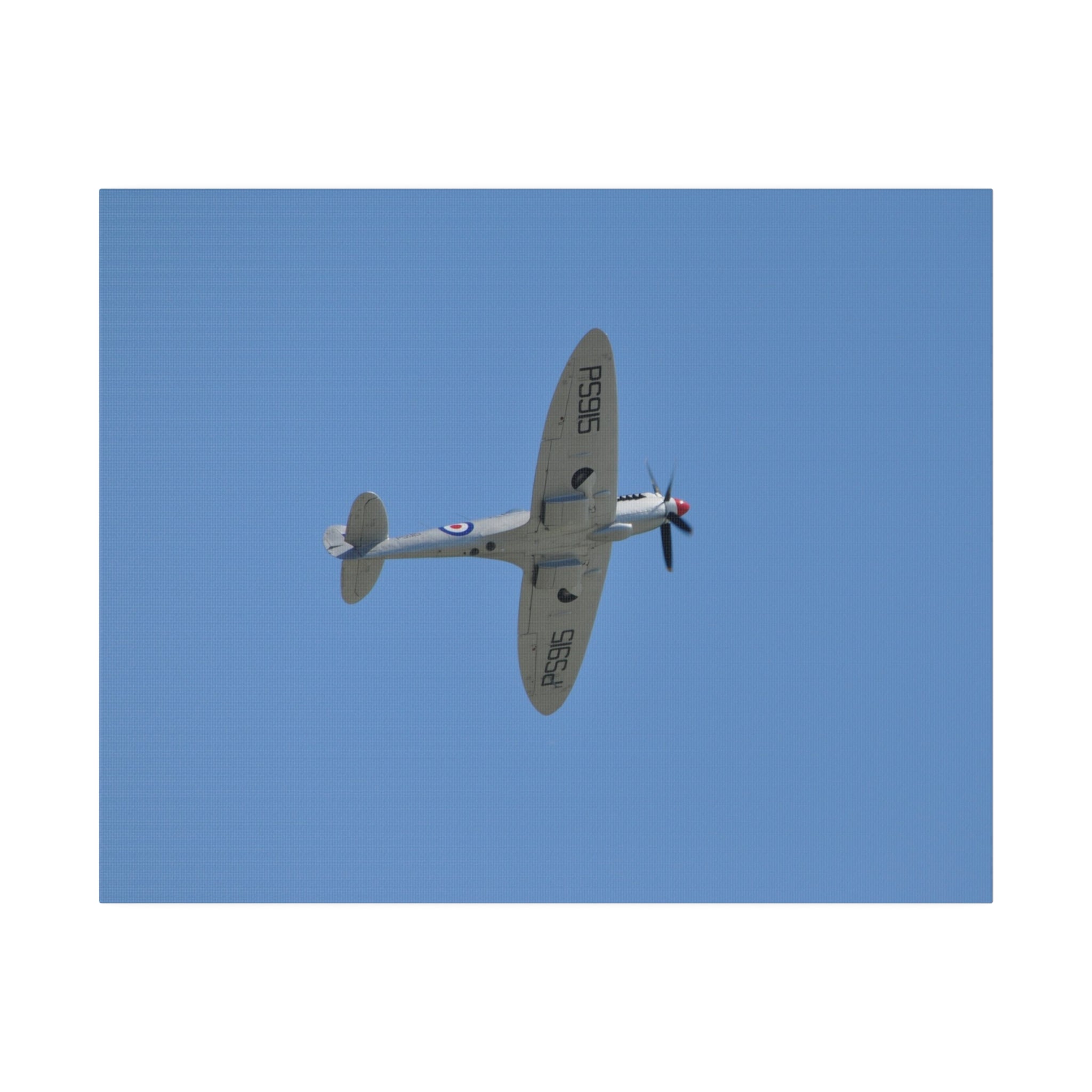 PS915 Supermarine Spitfire Undercarriage Close Up Canvas - The Trio Synergize Group