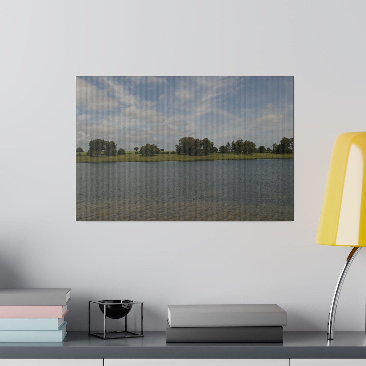 Reservoir Countryside - Canvas Print - The Trio Synergize Group