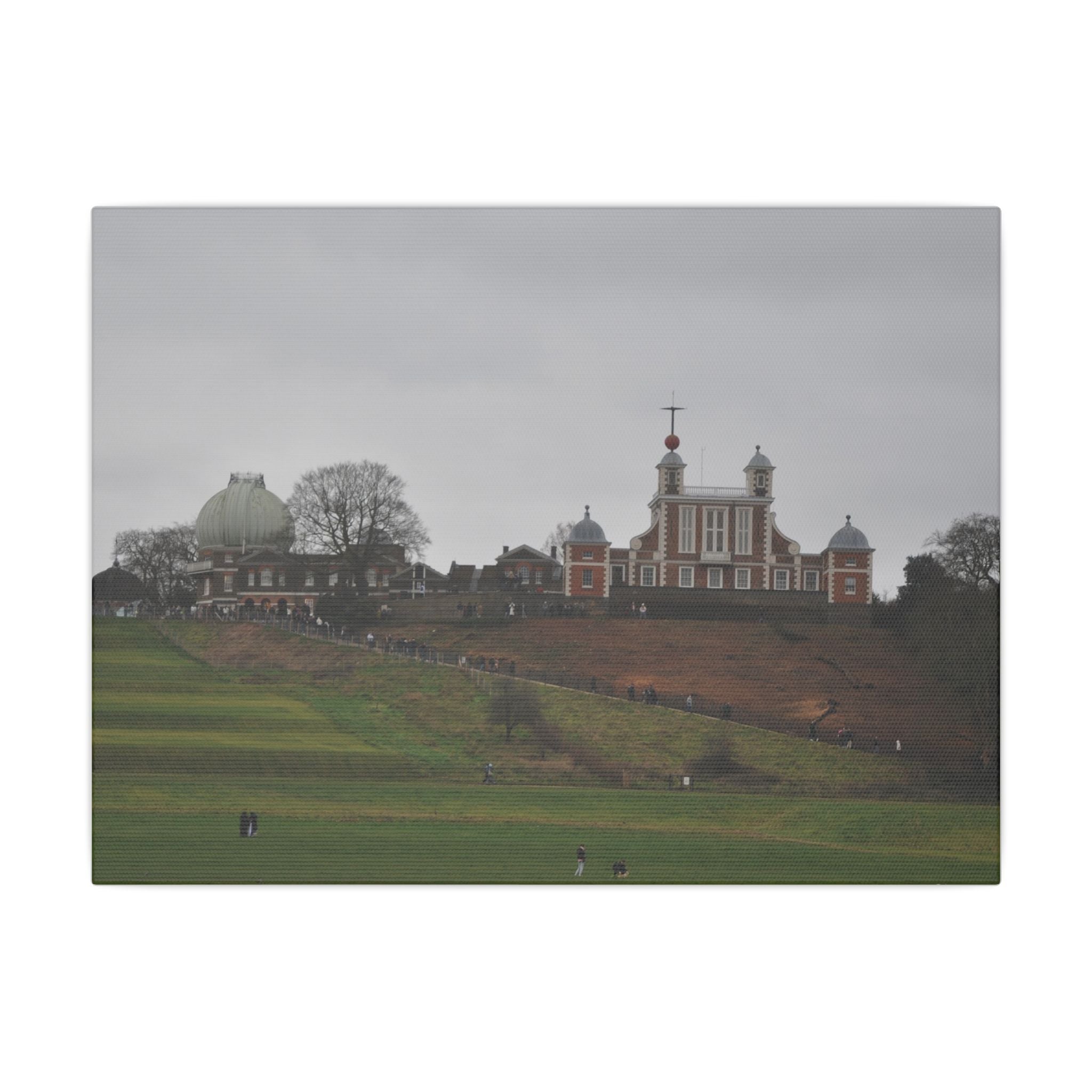 Royal Observatory Greenwich London Hill Front Shoot Canvas - The Trio Synergize Group