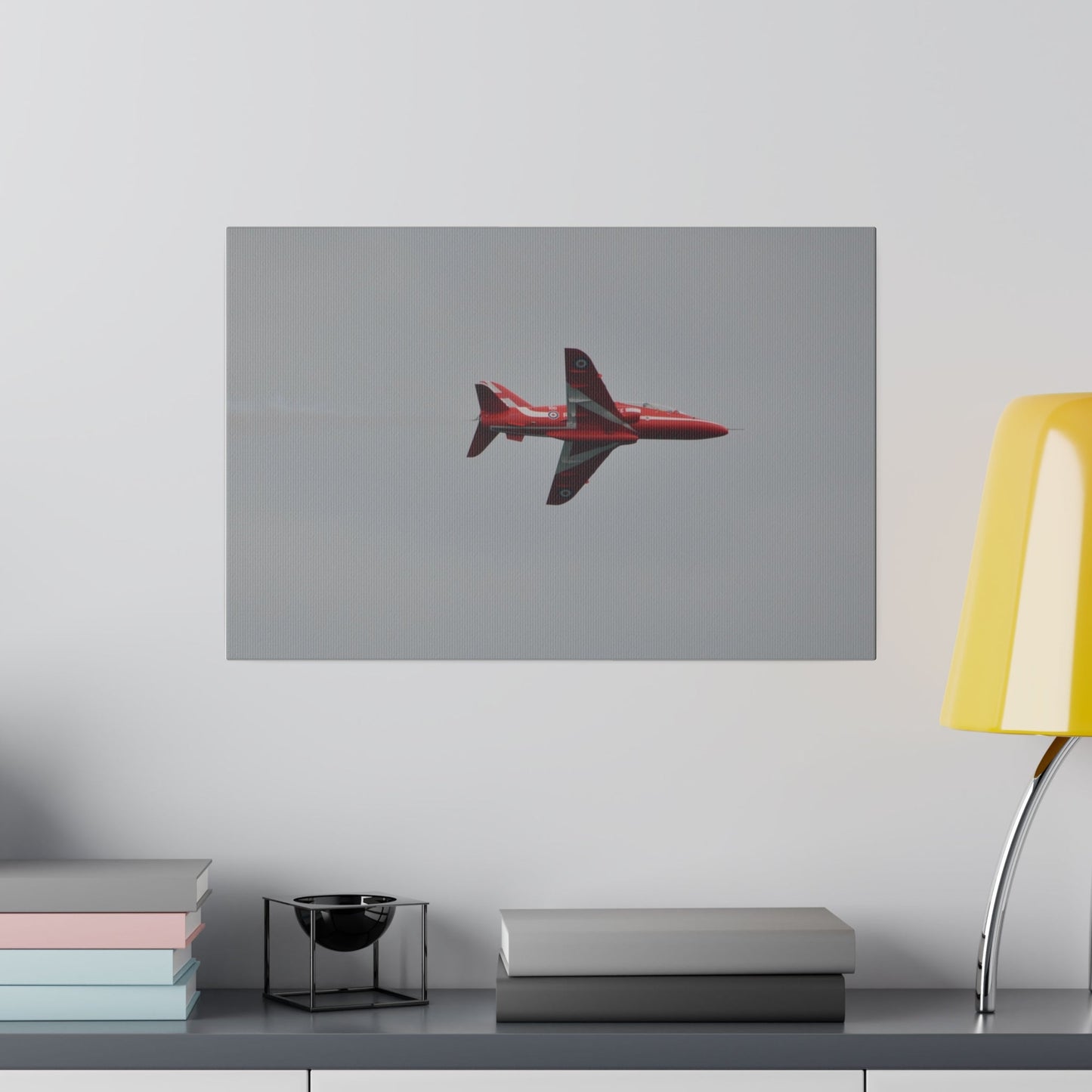 Red Arrow Undercarriage Close Up Canvas - The Trio Synergize Group
