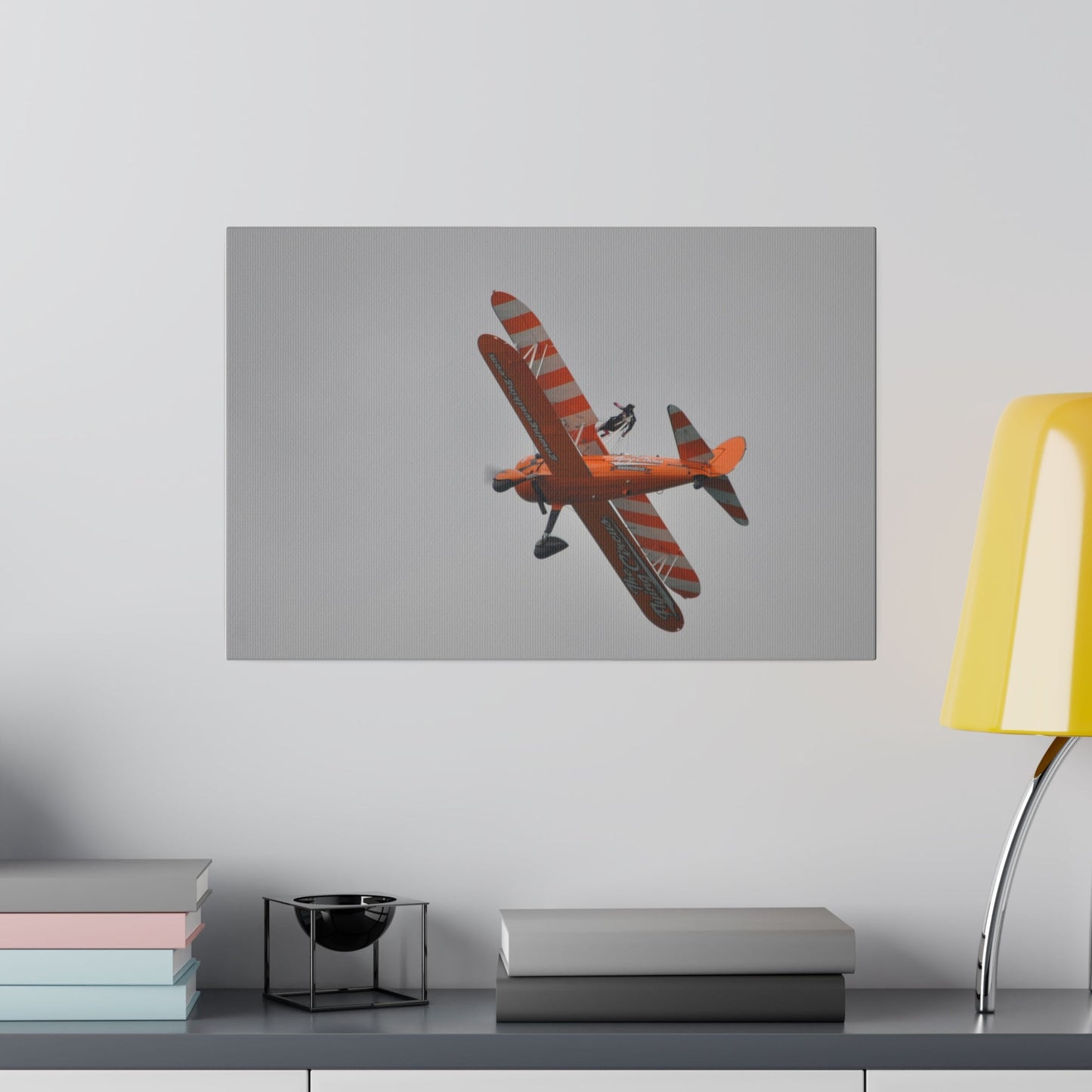 The Wing Walker Undercarriage And Rear View Close Up Canvas - The Trio Synergize Group