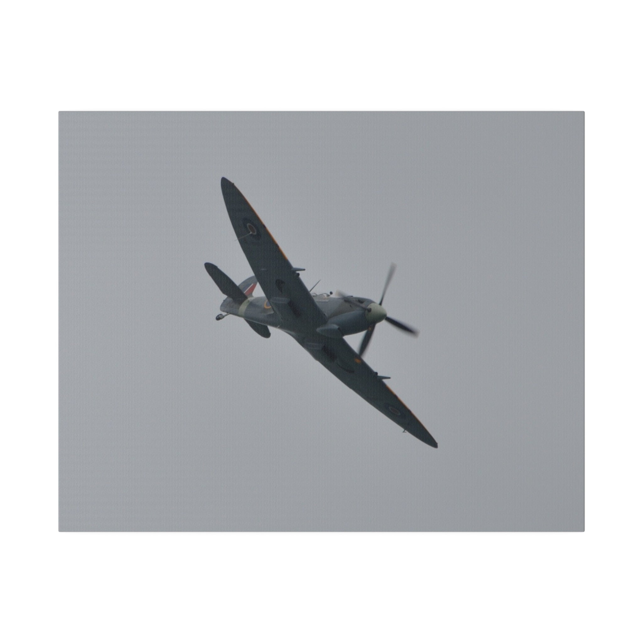 Spitfire MK Vc AR501 Front View Close Up Canvas - The Trio Synergize Group