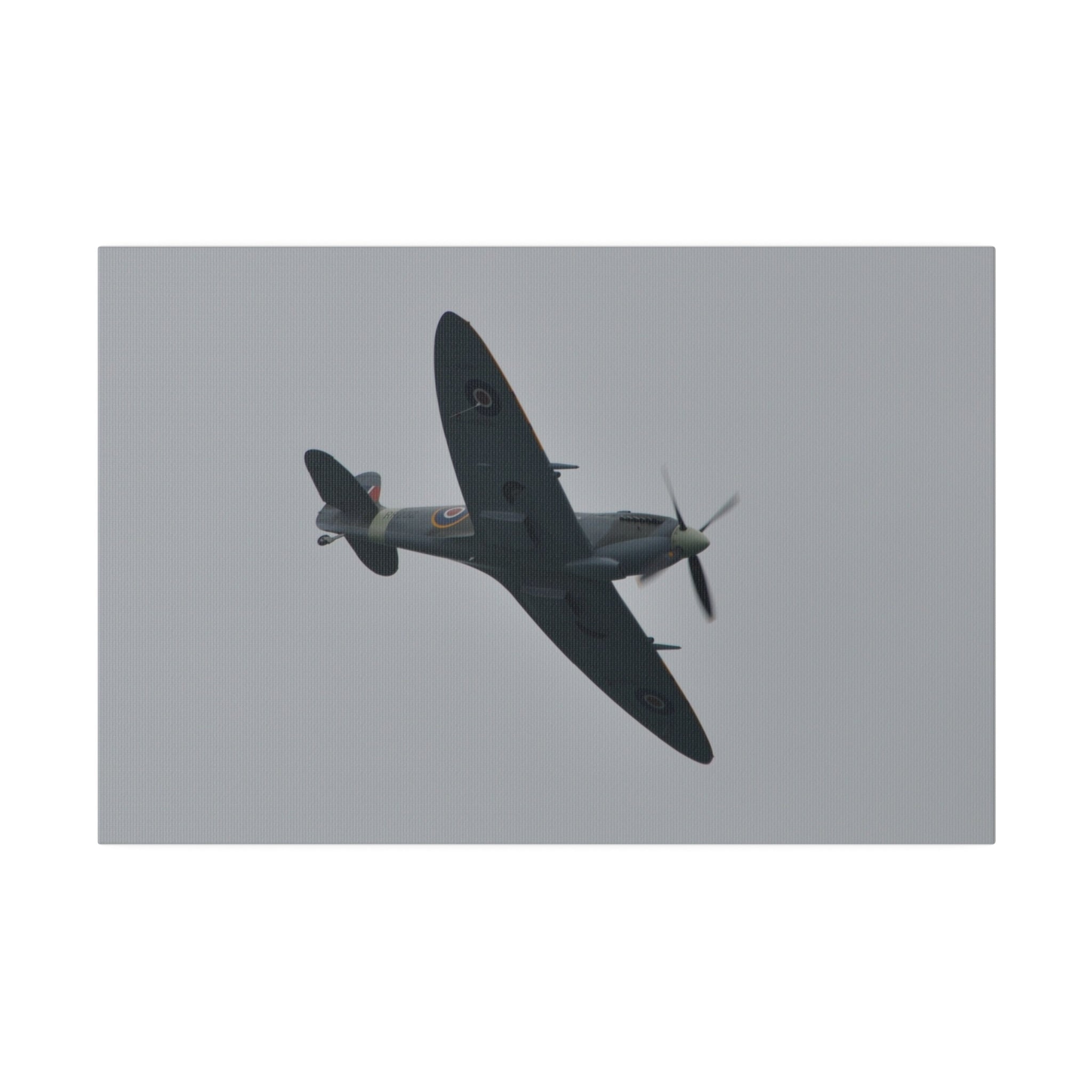 Spitfire MK Vc AR501 Front View Close Up - Canvas Print - The Trio Synergize Group