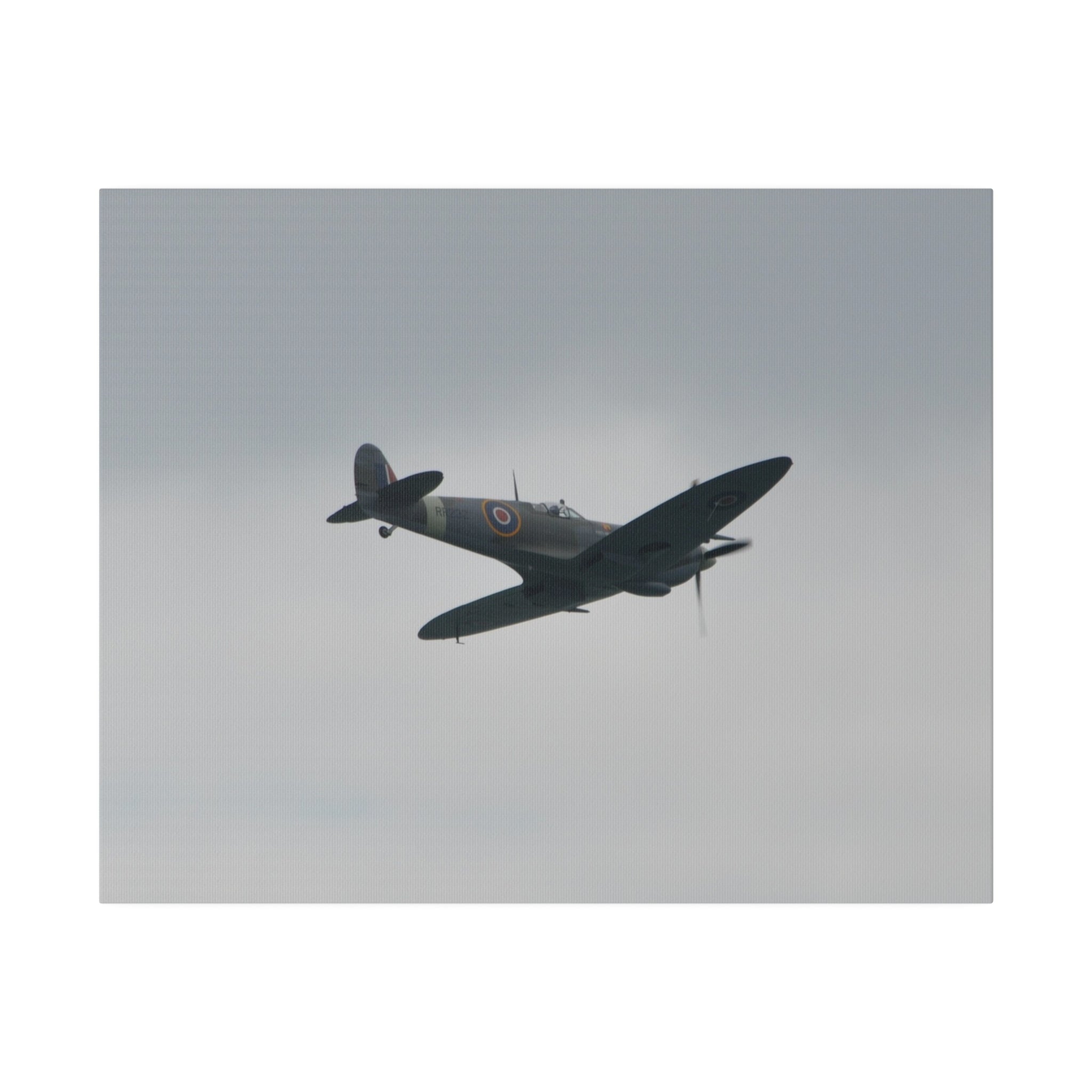 Spitfire MK Vc AR501 A View Of The Rear Close Up Canvas - The Trio Synergize Group