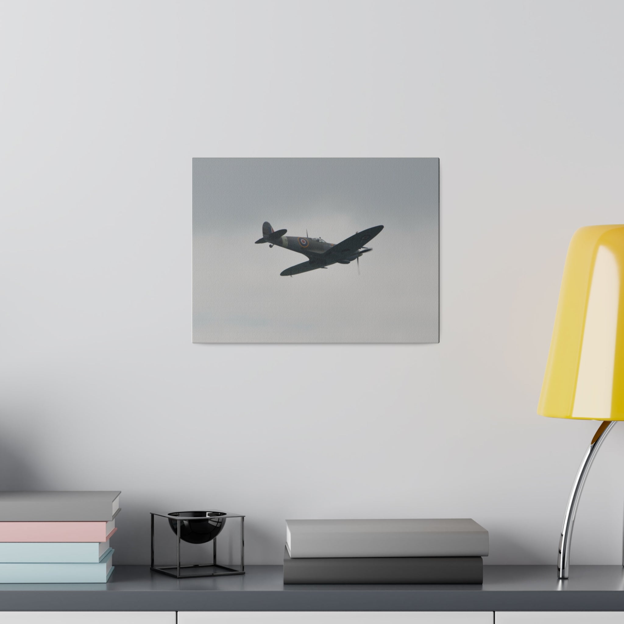 Spitfire MK Vc AR501 A View Of The Rear Close Up Canvas - The Trio Synergize Group