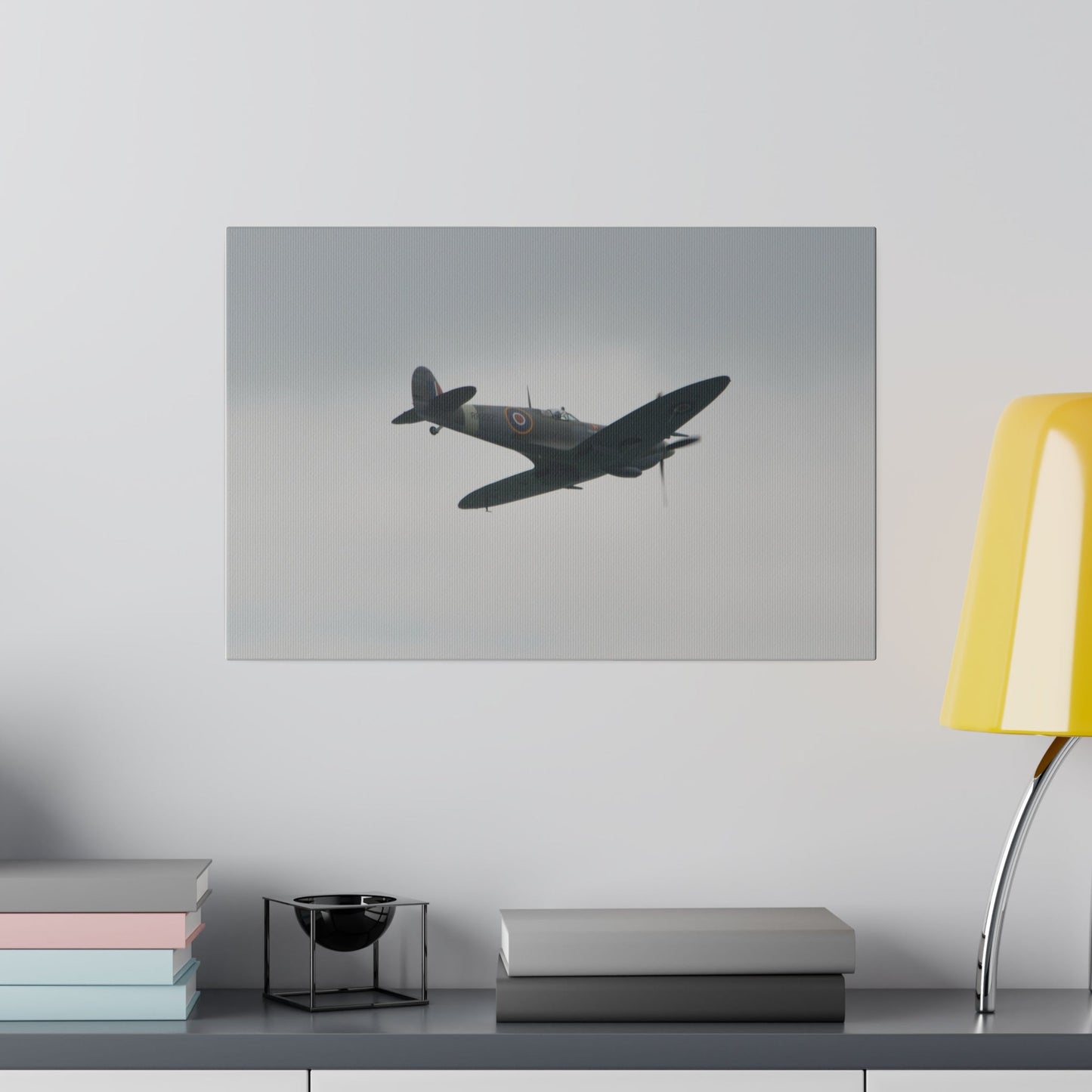 Spitfire MK Vc AR501 A View Of The Rear Close Up Canvas - The Trio Synergize Group