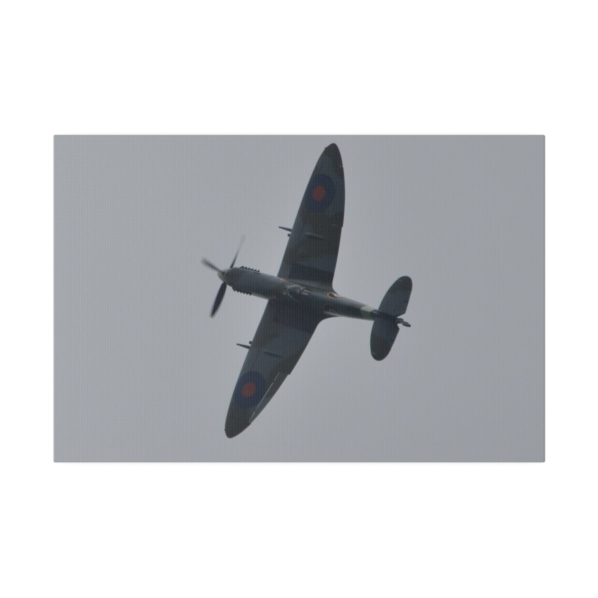 Spitfire MK Vc AR501 Ascending Sharp Angle Close Up Canvas - The Trio Synergize Group