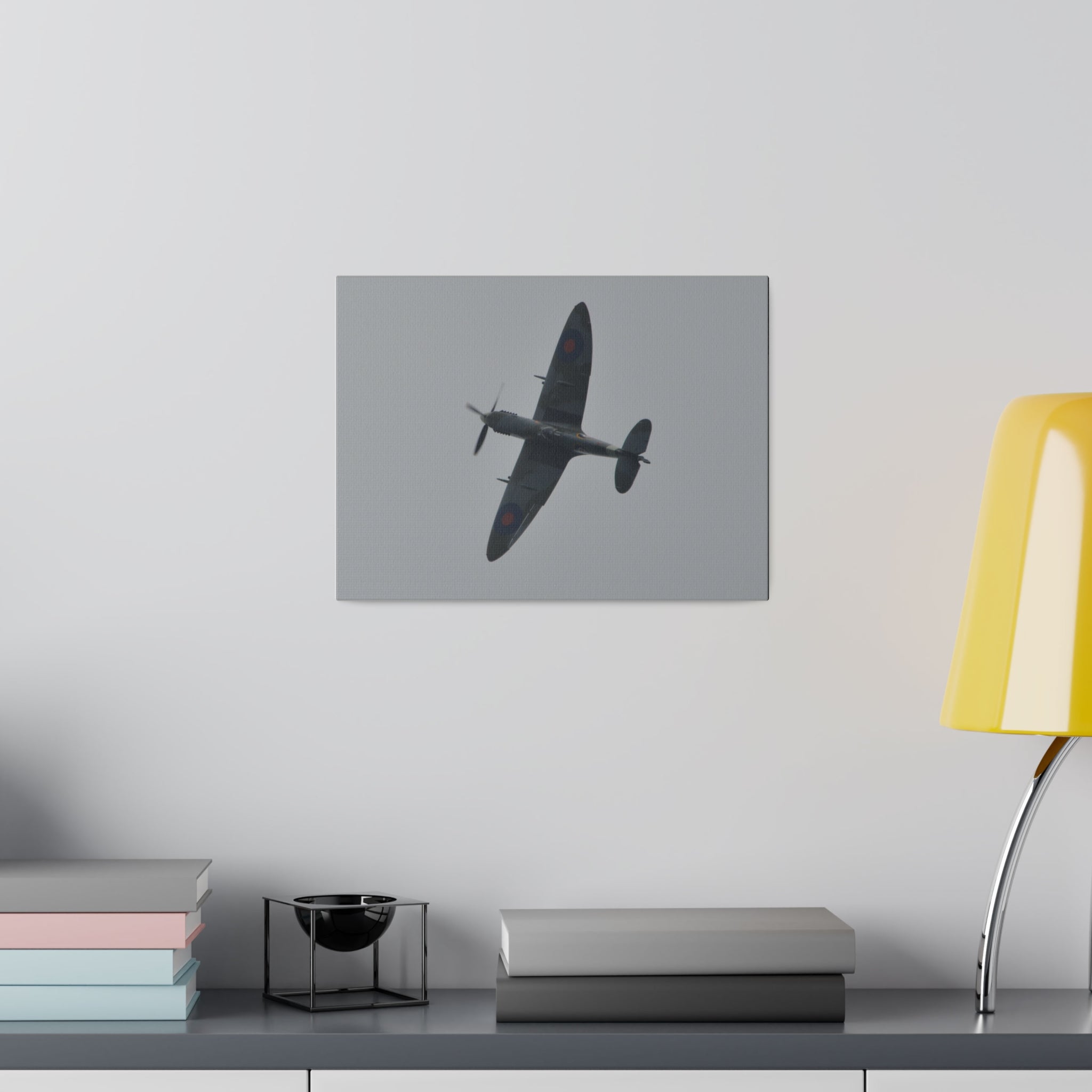 Spitfire MK Vc AR501 Ascending Sharp Angle Close Up Canvas - The Trio Synergize Group