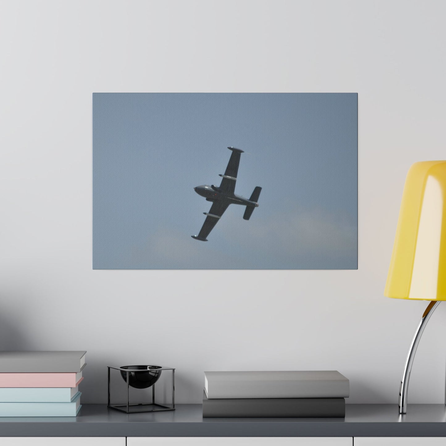 Strikemaster Flying Left & Undercarriage Canvas - The Trio Synergize Group