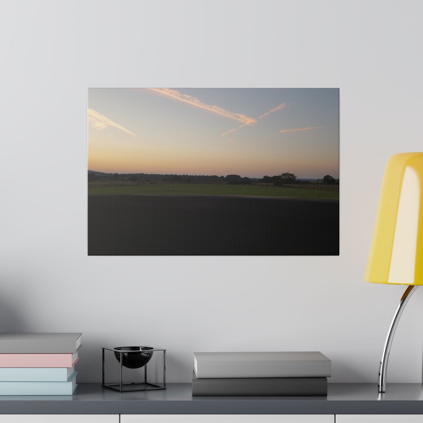 Sunrise Countryside Landscape Canvas - The Trio Synergize Group