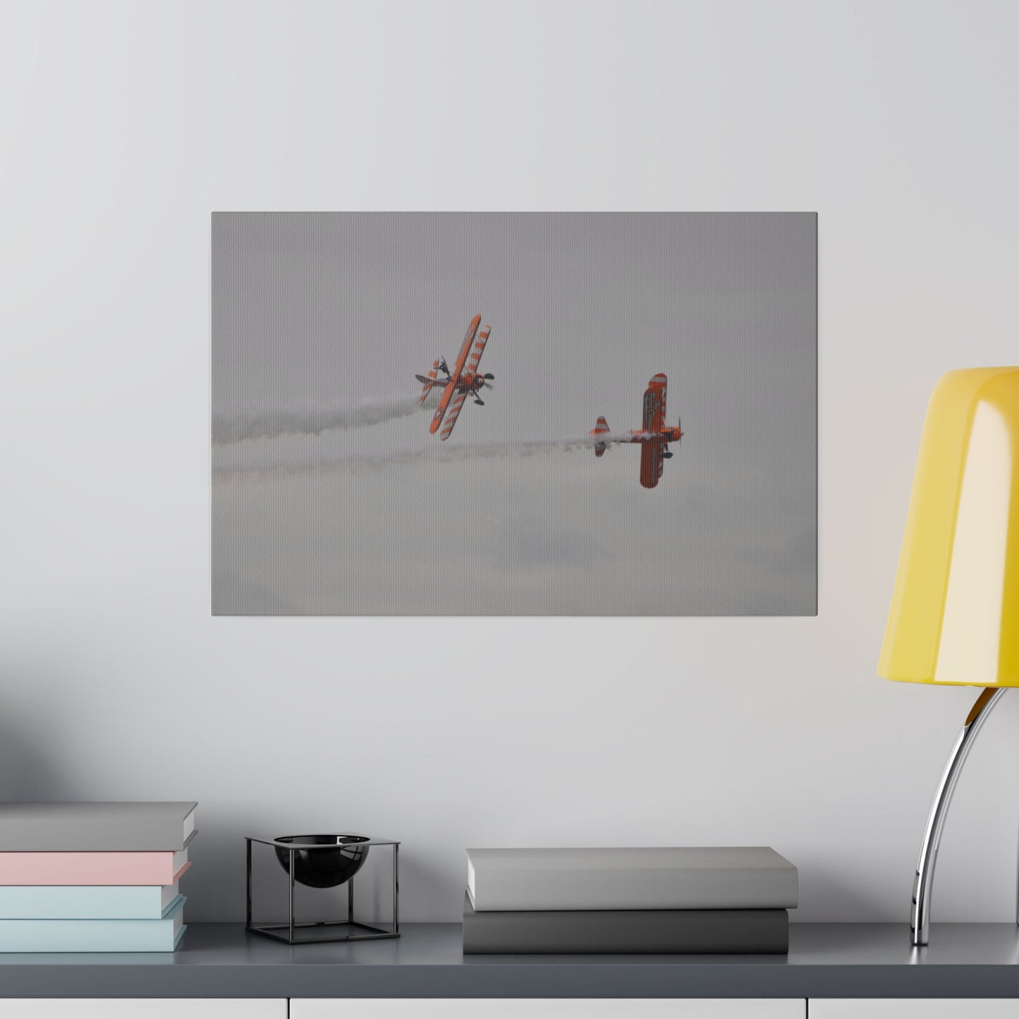 The Wing Walkers Leg Hold - Canvas Print - The Trio Synergize Group