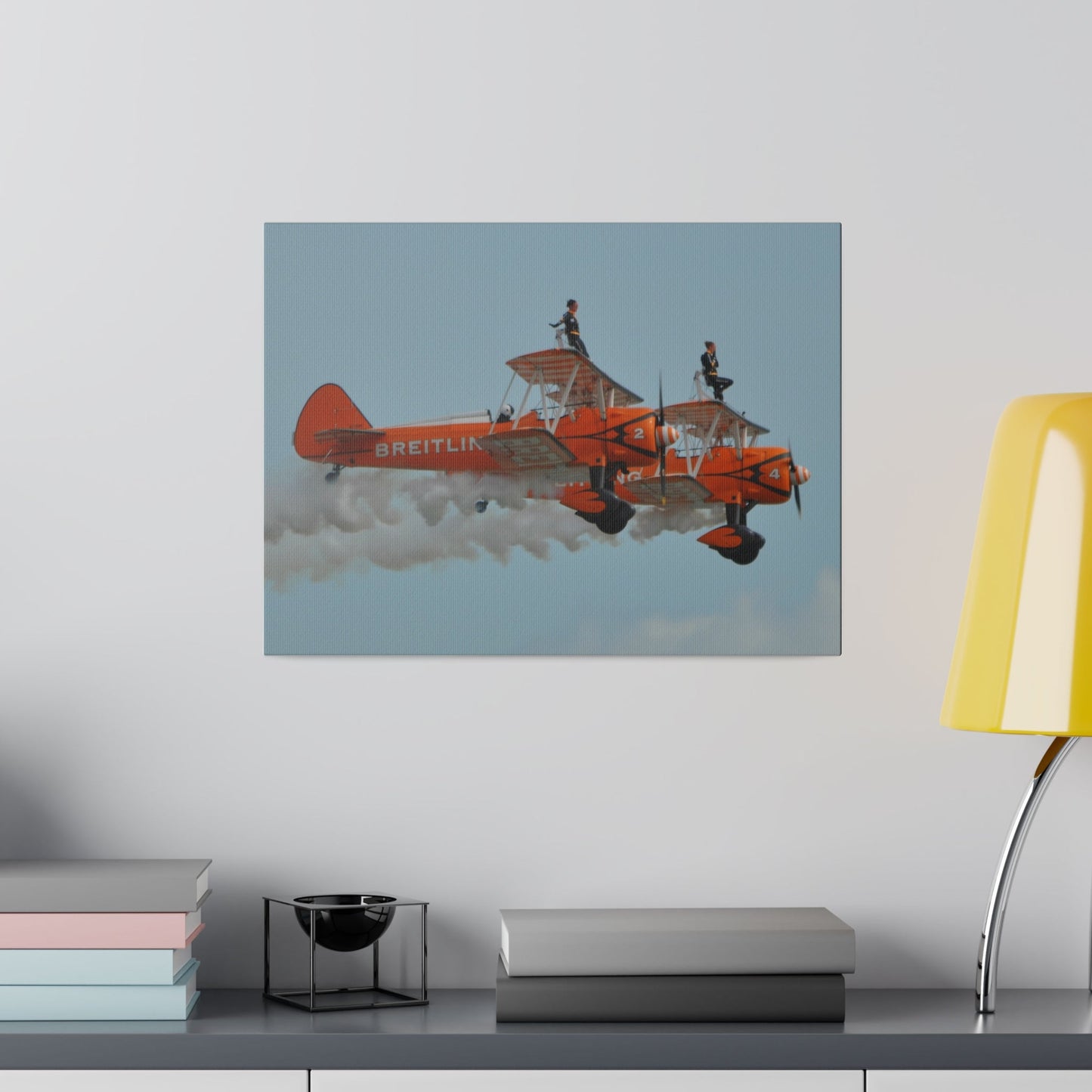 The Wing Walkers People & Planes Very Close Together Canvas - The Trio Synergize Group