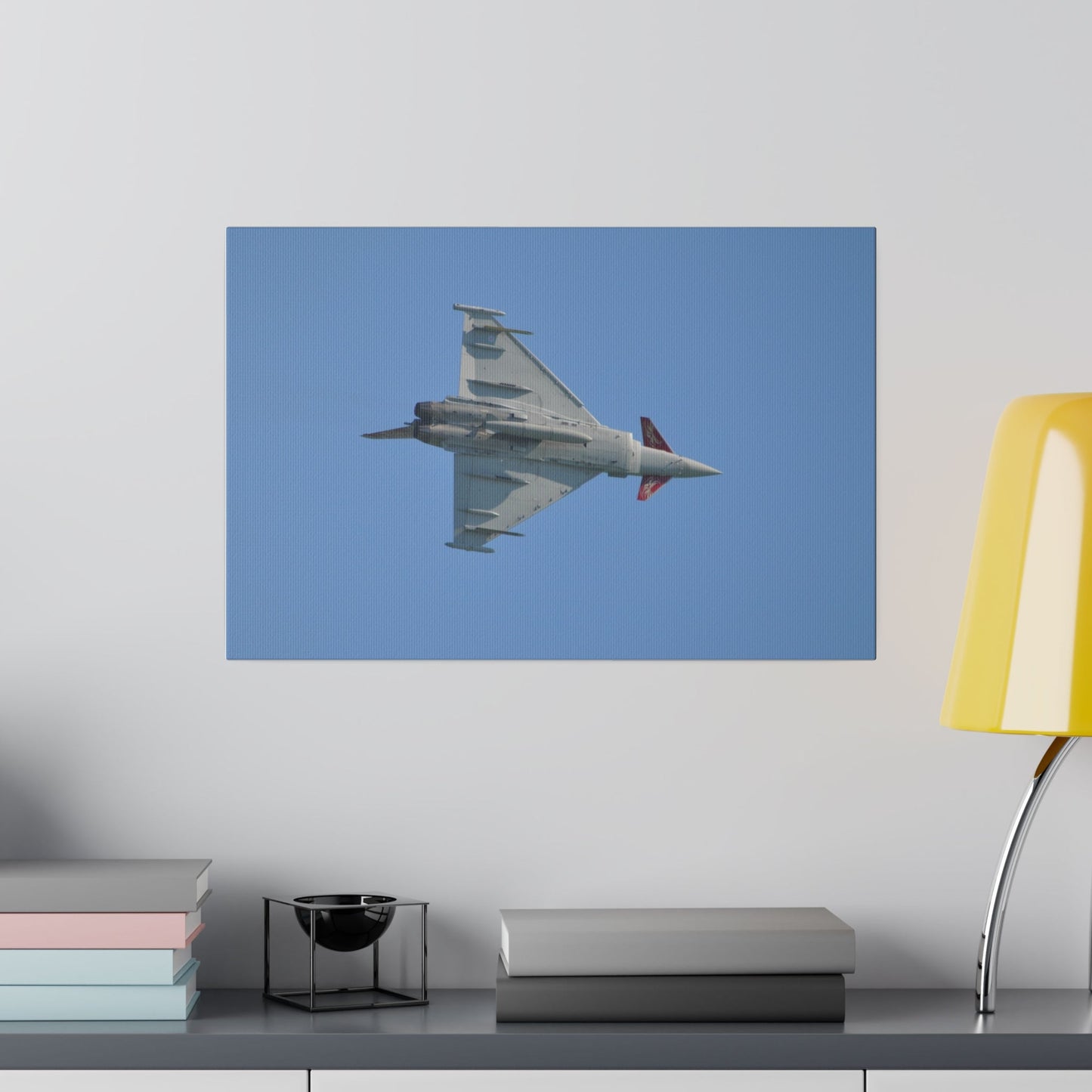 Typhoon Flying From The Left Sideways Close Up Canvas - The Trio Synergize Group