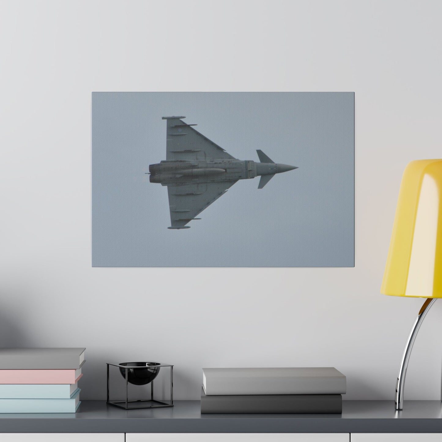Typhoon Flying Right Sideways Close Up Canvas Print - The Trio Synergize Group