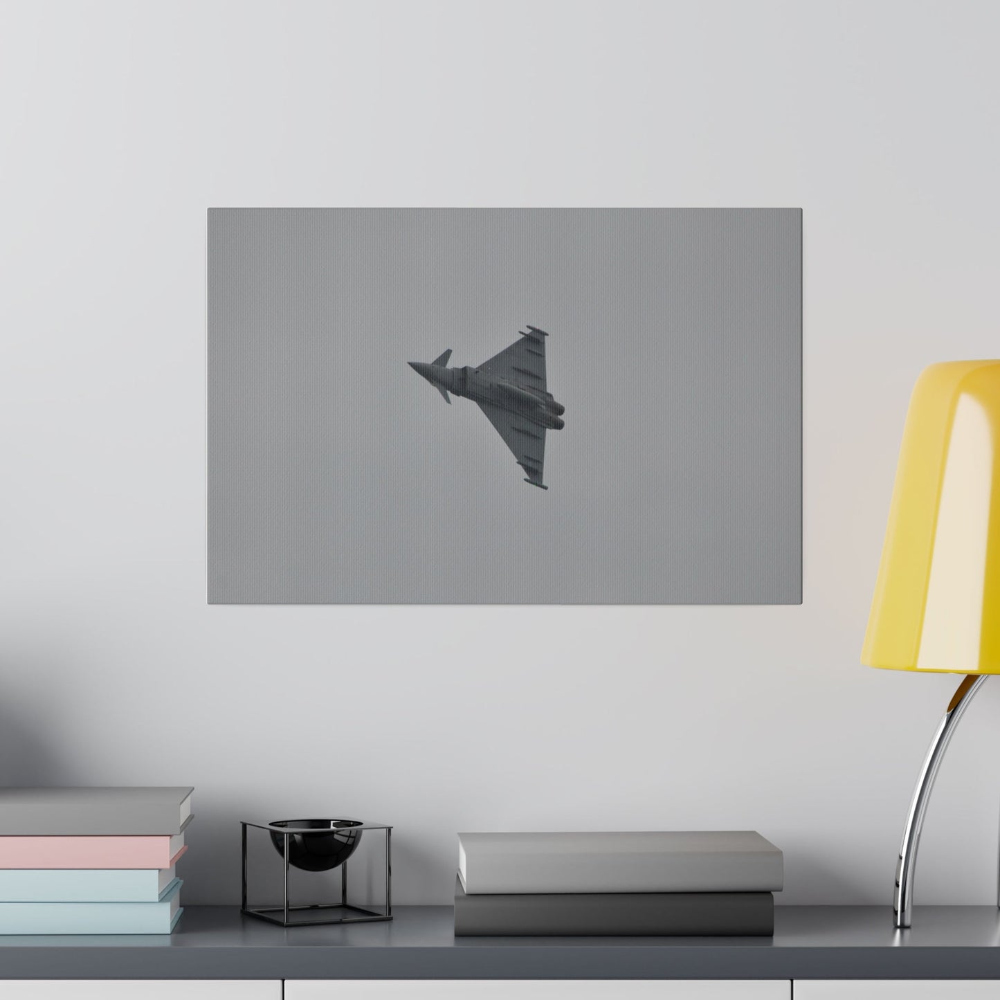 Typhoon Flying From The Right Sideways Banking Right Canvas - The Trio Synergize Group