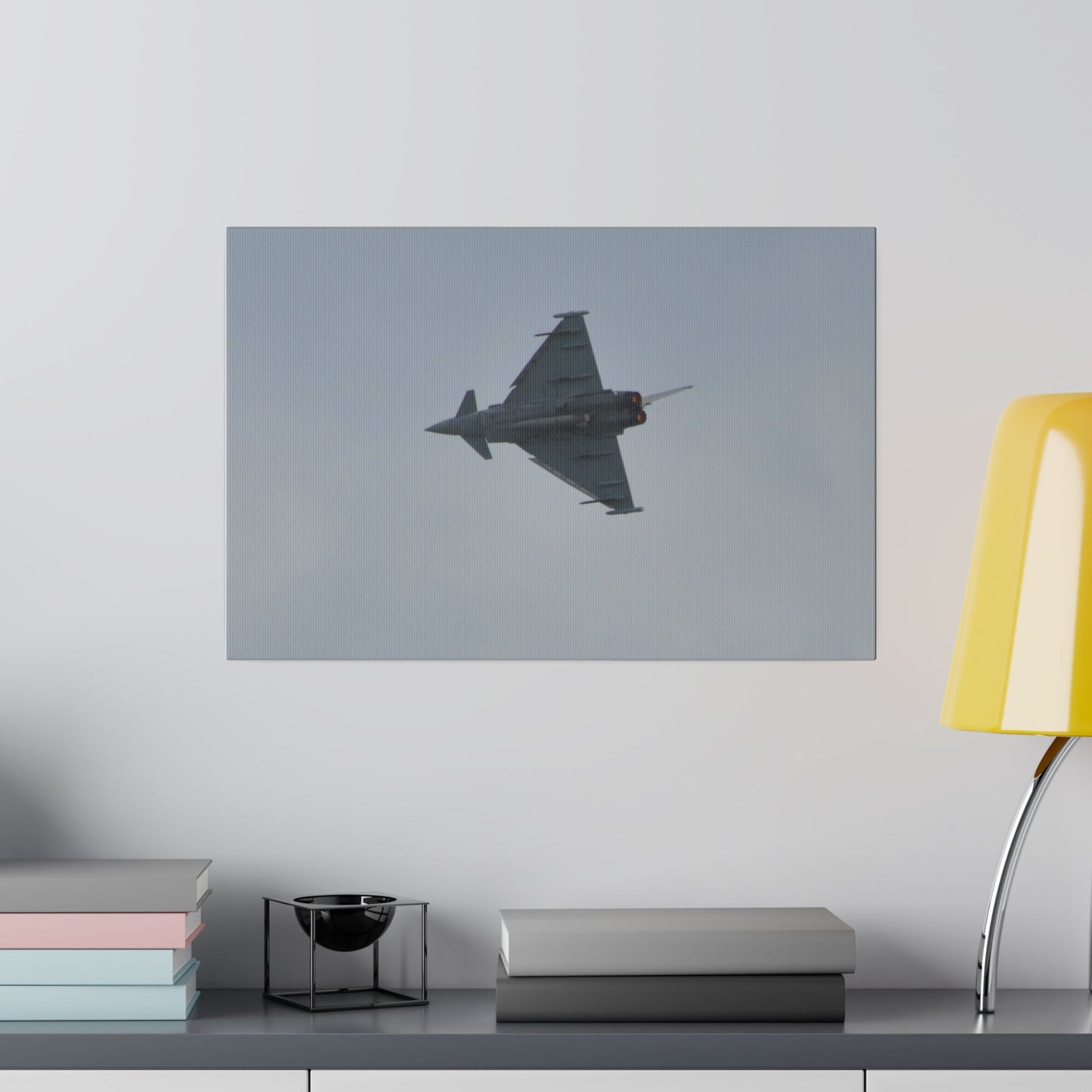 Typhoon Flying From The Right Sideways Close Up, Matte Canvas, Stretched, 0.75" - The Trio Synergize Group