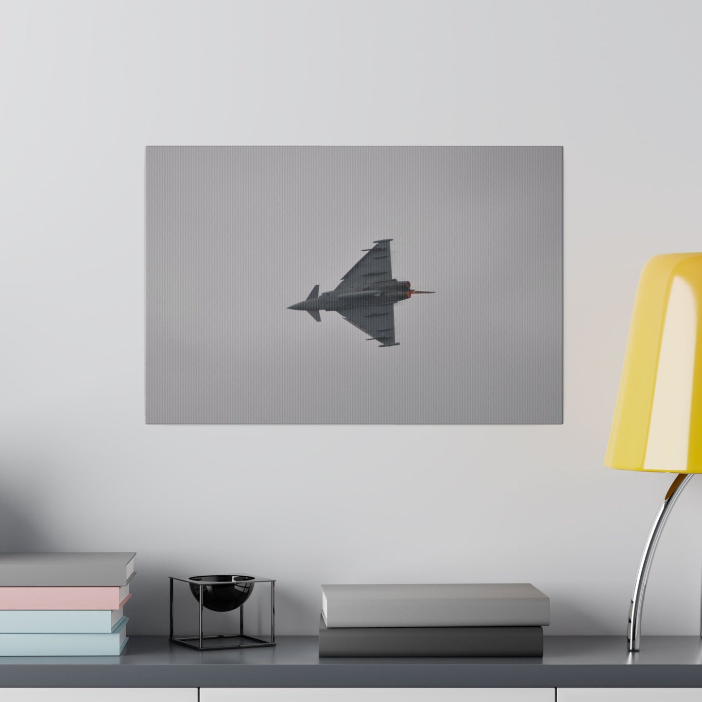 Typhoon Afterburners On & Undercarriage Close Up Canvas - The Trio Synergize Group