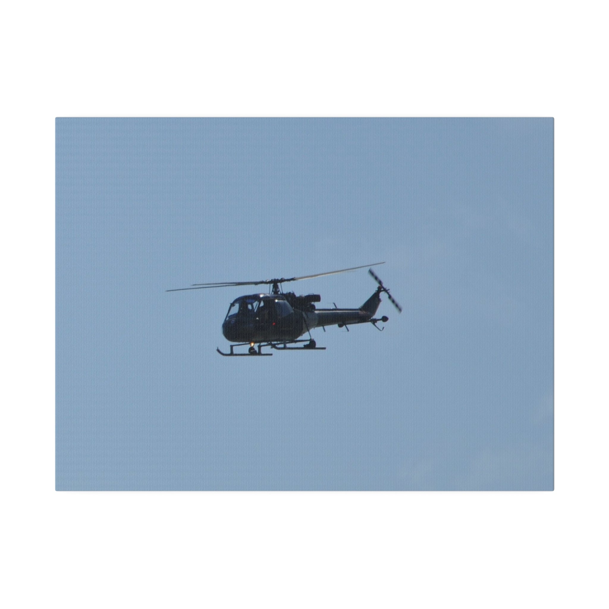 Westland Scout Flying From The Left, Matte Canvas, Stretched, 0.75" - The Trio Synergize Group