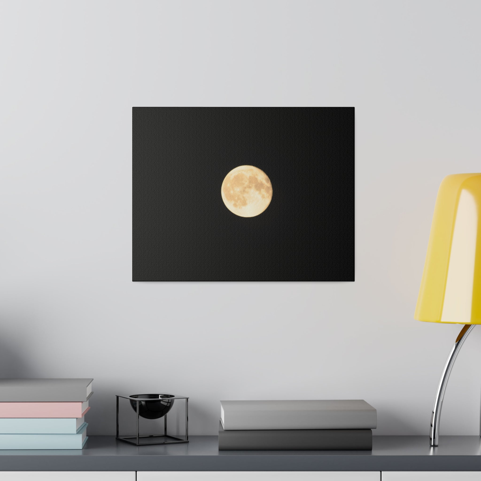 Canvas Print - White Full Moon - The Trio Synergize Group