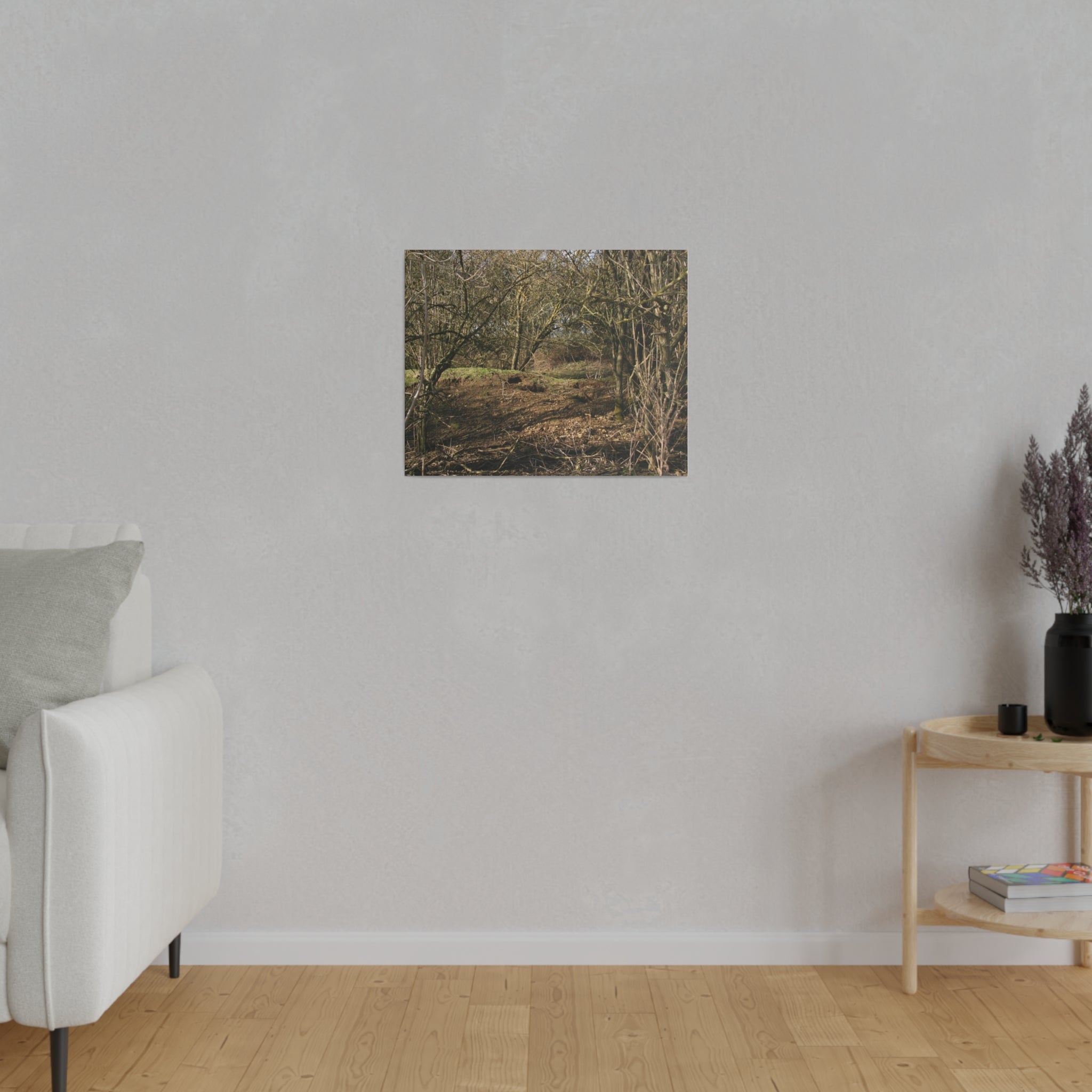 Woodland Landscape In Winter Canvas - The Trio Synergize Group