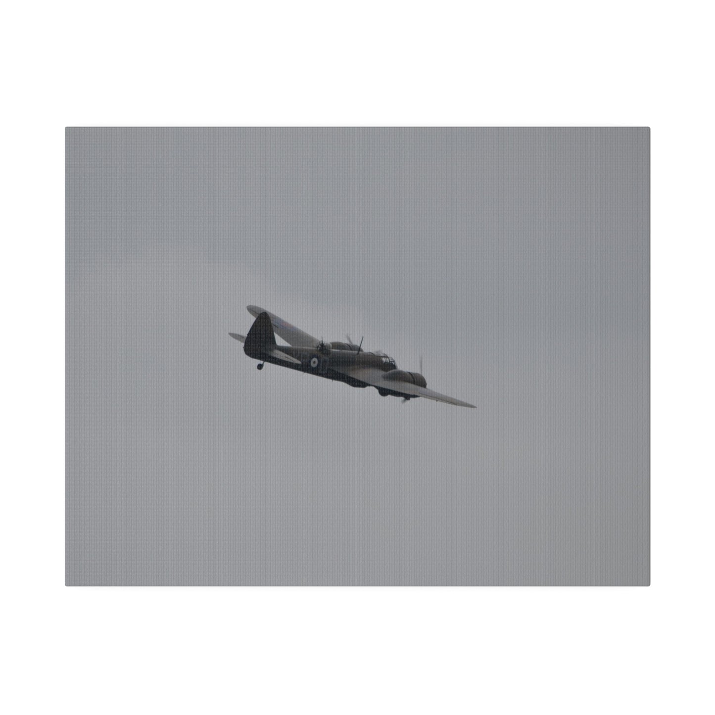 Bristol Blenheim Flying From The Left, With A slight Angle Canvas