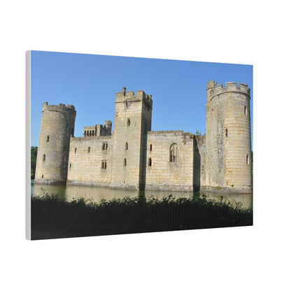 Bodiam Castle Side View Up Close Canvas