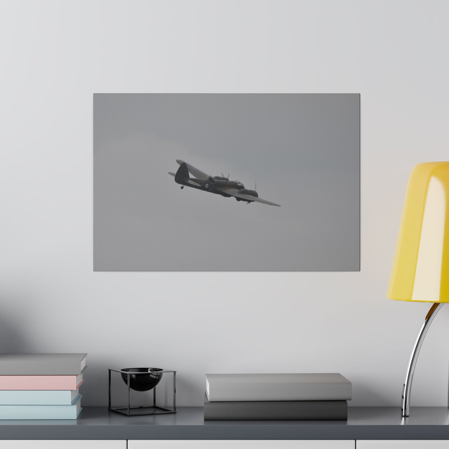 Bristol Blenheim Flying From The Left, With A slight Angle Canvas