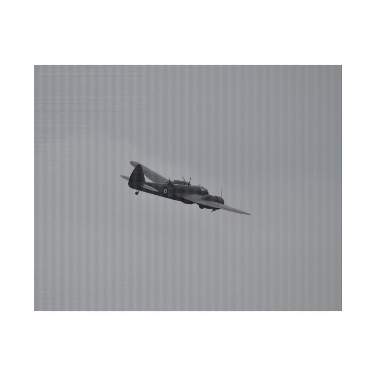Bristol Blenheim Flying From The Left, With A slight Angle Canvas