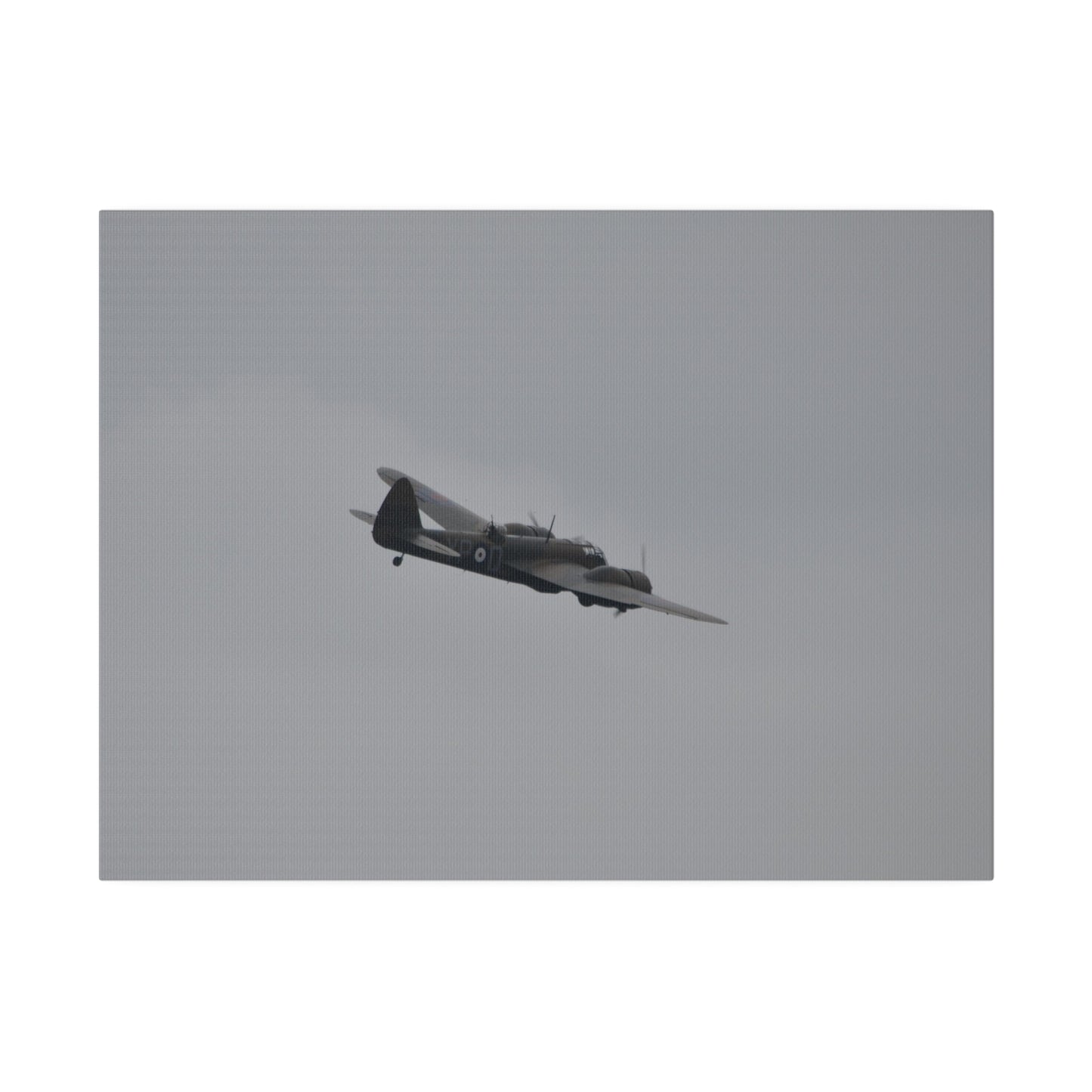 Bristol Blenheim Flying From The Left, With A slight Angle Canvas