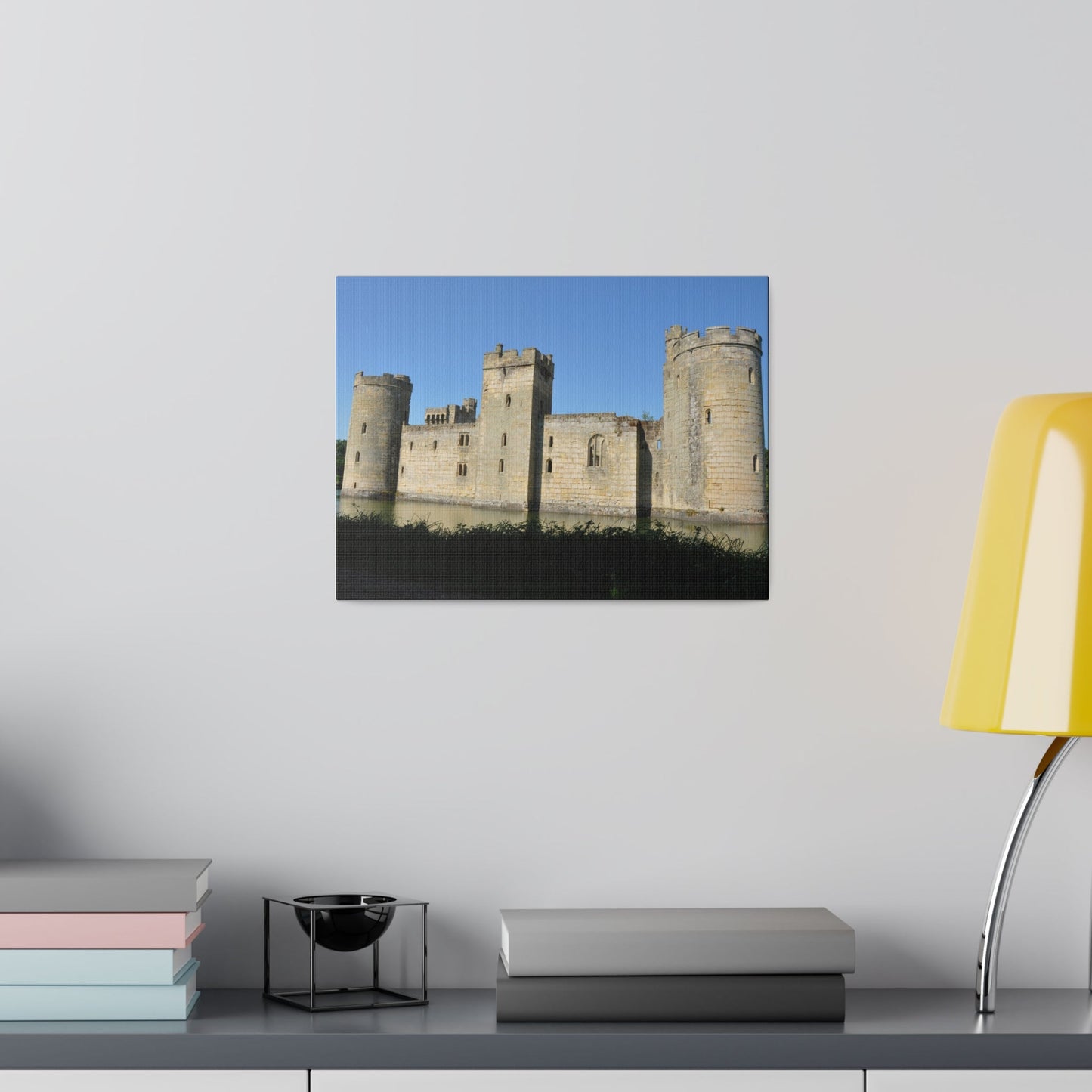Bodiam Castle, Matte Canvas, Stretched, 0.75" - The Trio Synergize Group