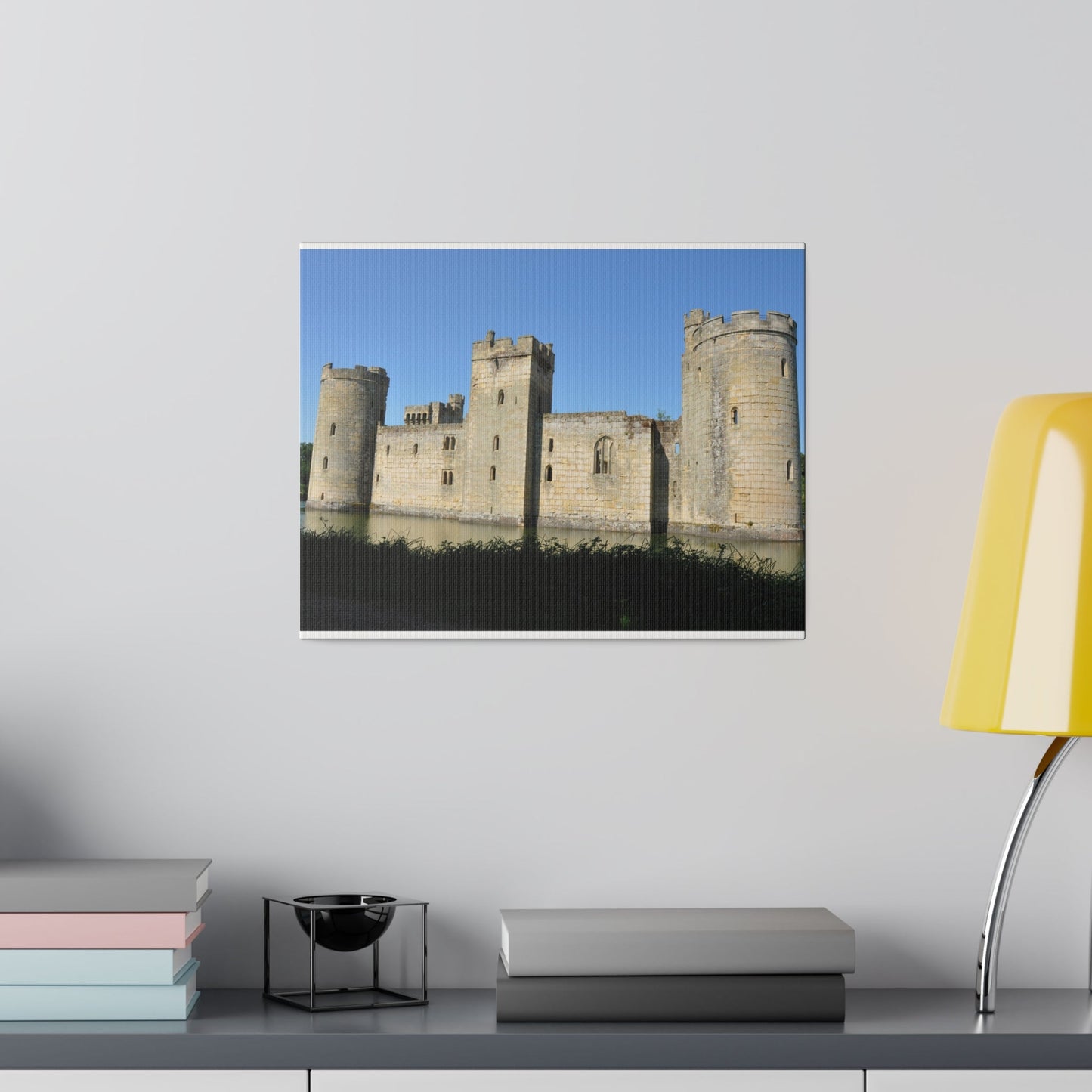 Bodiam Castle, Matte Canvas, Stretched, 0.75" - The Trio Synergize Group