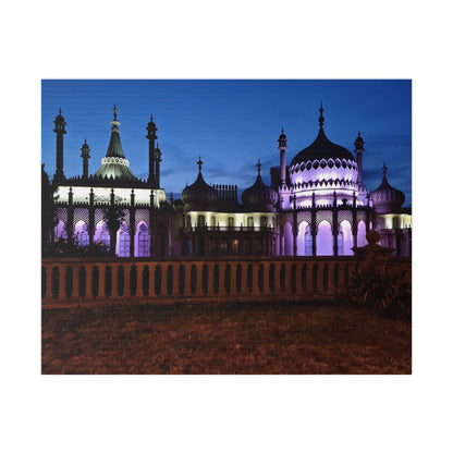 Brighton Royal Pavilion At Night Canvas - The Trio Synergize Group