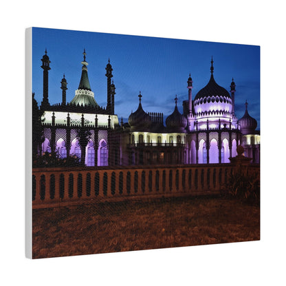 Brighton Royal Pavilion At Night Canvas - The Trio Synergize Group