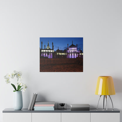 Brighton Royal Pavilion At Night Canvas - The Trio Synergize Group