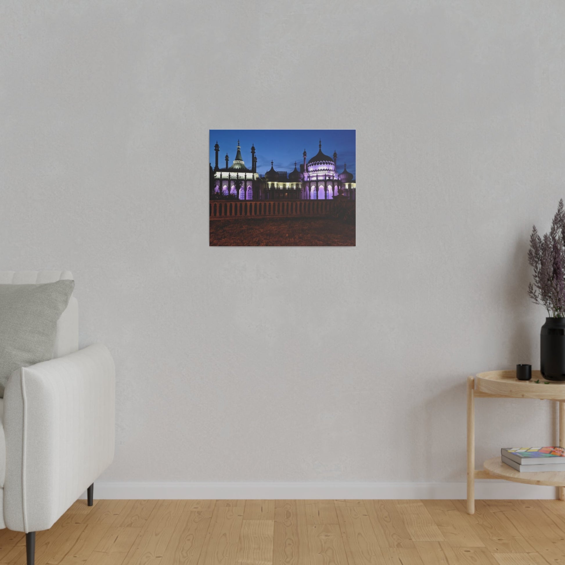 Brighton Royal Pavilion At Night Canvas - The Trio Synergize Group