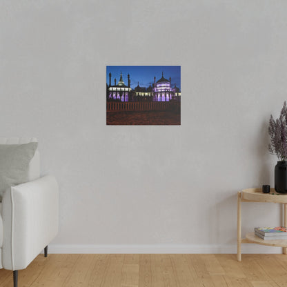 Brighton Royal Pavilion At Night Canvas - The Trio Synergize Group