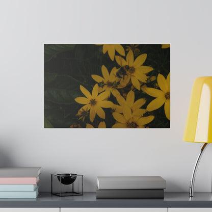 Bumblebee on Flower, Matte Canvas, Stretched, 0.75" - The Trio Synergize Group