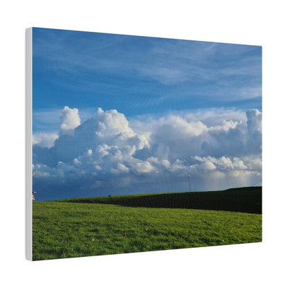 Cloud Formations On The West-hill, Matte Canvas - The Trio Synergize Group
