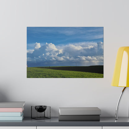 Cloud Formations On The West-hill, Matte Canvas - The Trio Synergize Group