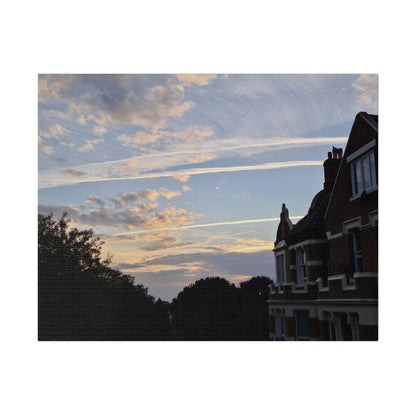 Combination Of Different Clouds On A Blue Sky, Matte Canvas, Stretched, 0.75" - The Trio Synergize Group