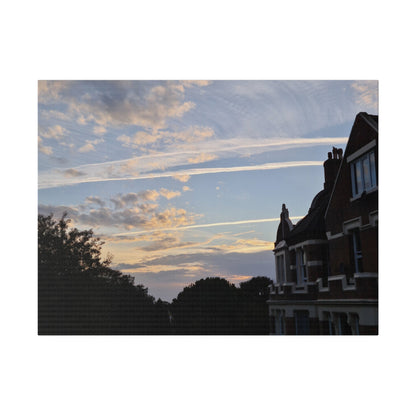 Combination Of Different Clouds On A Blue Sky, Matte Canvas, Stretched, 0.75" - The Trio Synergize Group