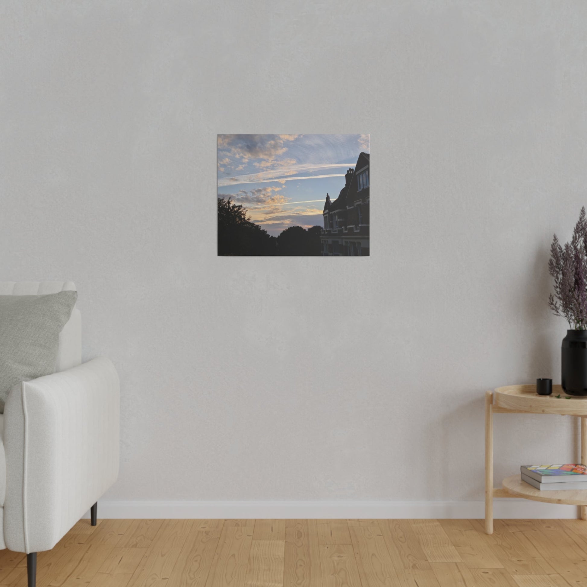 Combination Of Different Clouds On A Blue Sky, Matte Canvas, Stretched, 0.75" - The Trio Synergize Group