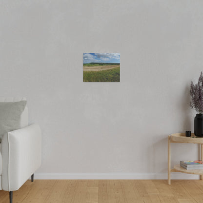 Countryside Fields Landscape, Matte Canvas, Stretched, 0.75" - The Trio Synergize Group