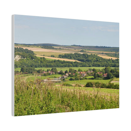 Countryside Landscape, Matte Canvas, Stretched, 0.75" - The Trio Synergize Group