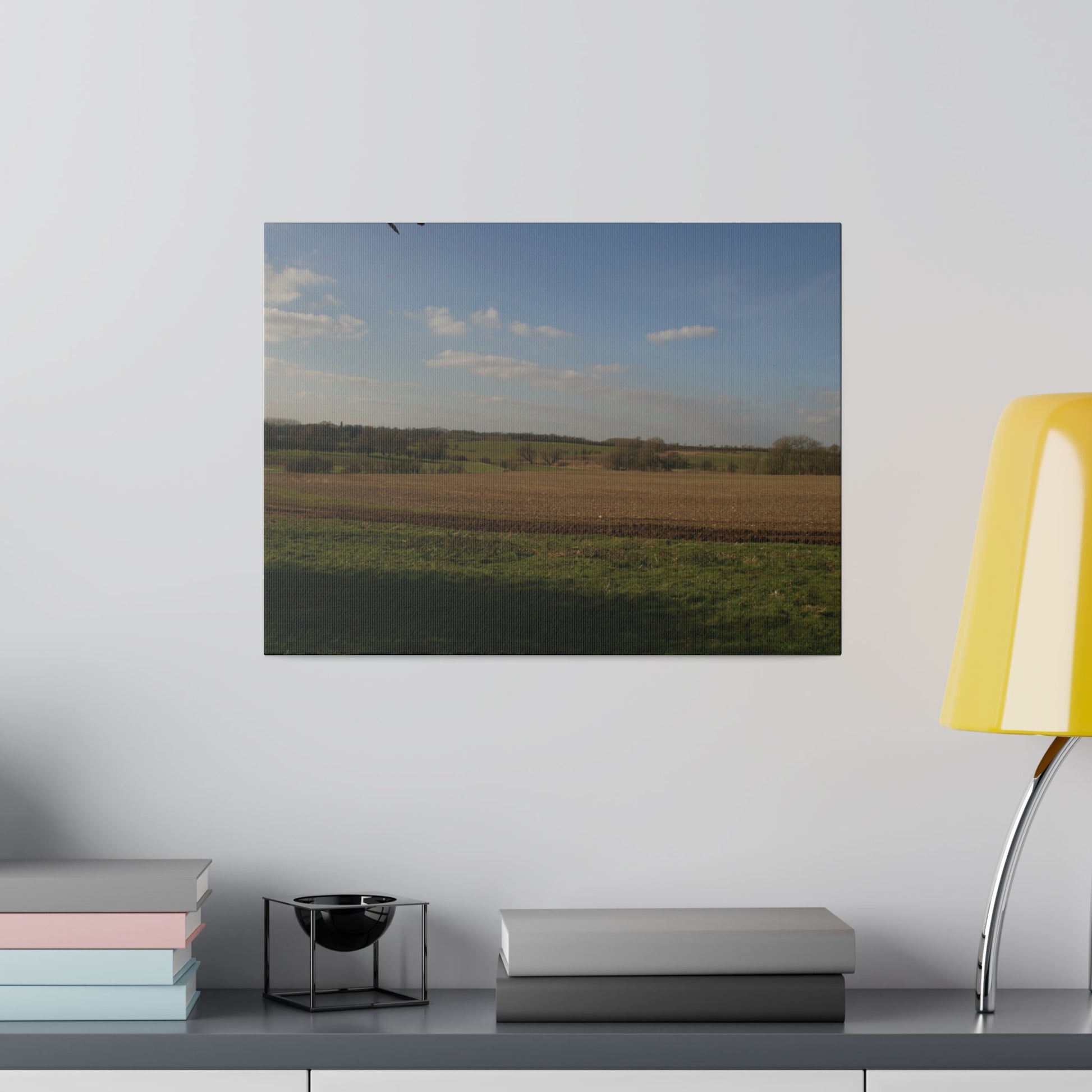Countryside Landscape, Matte Canvas, Stretched, 0.75" - The Trio Synergize Group