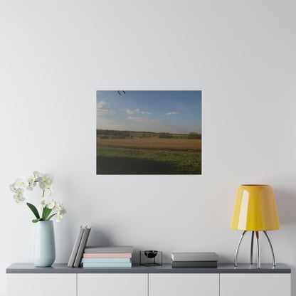 Countryside Landscape, Matte Canvas, Stretched, 0.75" - The Trio Synergize Group